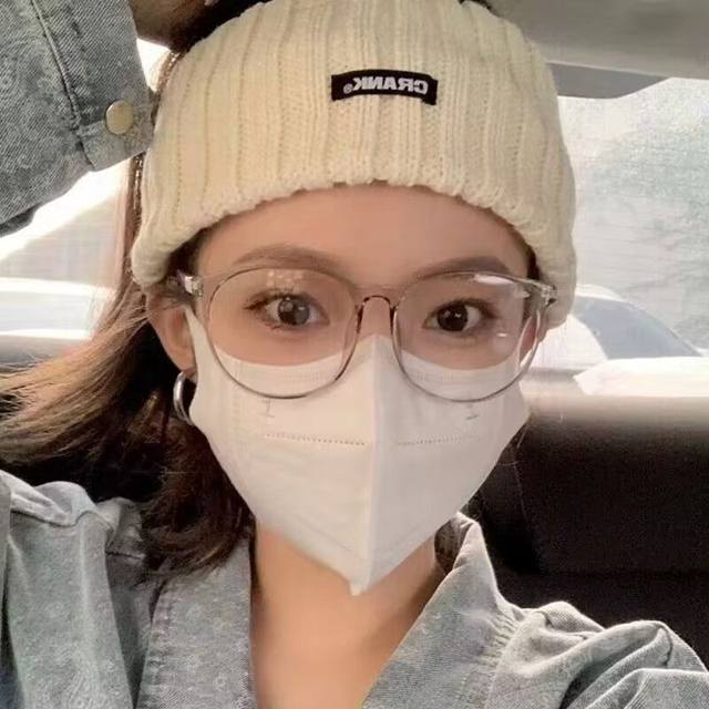 Wind-proof, sand-proof and insect-proof high-end cycling special glasses Korean version ultra-light protective flat glasses large frame slimming goggles