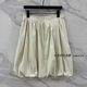 Niche characteristics 24 autumn and winter, chic small pocket zipper design Sweet and fashionable flower bud puffed skirt triple color