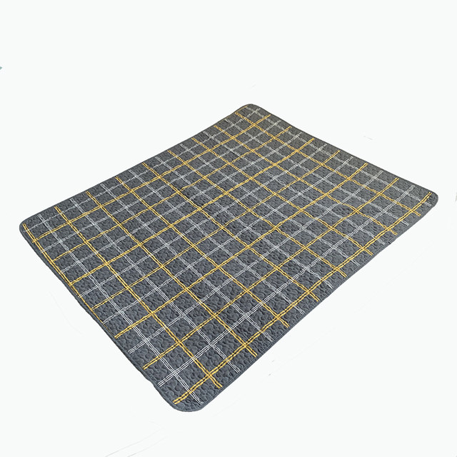 Pure cotton dirty pads for men's oil-proof, sweat-proof, breathable, washable sheets, cotton clamps for simple four seasons