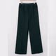 Large size Korean mother's outfit plus velvet straight pants 2024 winter middle-aged and elderly women's elastic waist trousers PN2411015