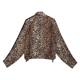 Tuogu Fashion Brand American Hot Girl Leopard Cardigan Jacket Women's Spring New Drop Painted Casual Jacket Thin Sun Protection Clothes
