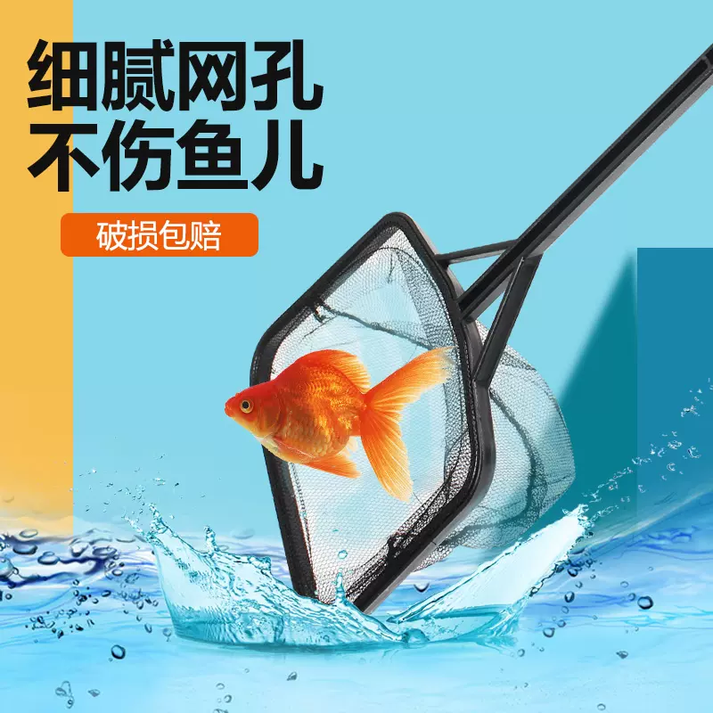 魚撈小魚網小漁網魚撈網迷你型魚缸網兜漁撈撈