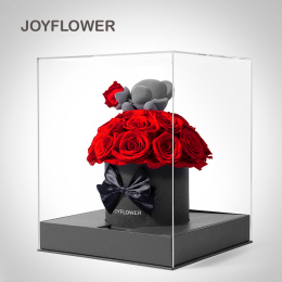 Joyflower Immortal Rose Flower Bouquet Birthday Wedding Gift New Year Valentine's Day Girlfriend