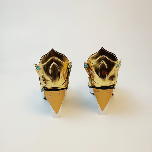 cosplay shoes and boots custom made by Genshin Impact Shenhe Shenhe Liyue Liuyun Jiefeng Zhenjun shoes Cos shoes for pictures customization
