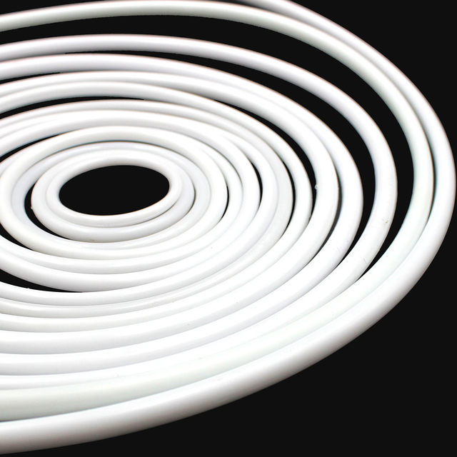 White plastic circle environmentally friendly PP circle dream catcher material outer mesh circle circle ring throwing circle handmade DIY material