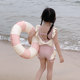 Girls swimwear children's quick-drying swimwear 2025 new Internet celebrity fairy backless one-piece bow bikini