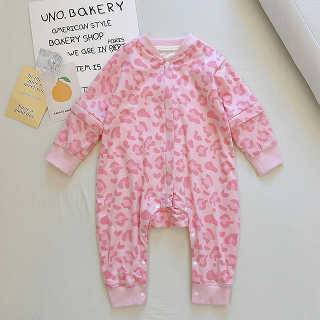 Baby double-layer pure cotton spring, autumn and summer 24 new children's one-piece pajamas bag baby anti-kicking quilt artifact universal for all seasons