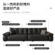 Government subsidy DDC Italian minimalist electric function full leather bear hug sofa living room black sofa bed new model