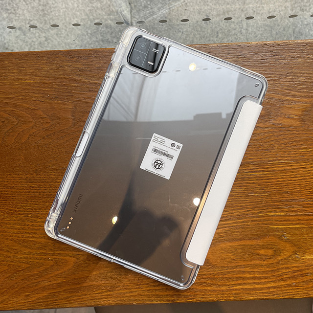 VXJ suitable for Xiaomi 8 flat panel 6 protective cover 5 acrylic anti-bending 6pro11 inch Redmi pad12.1 transparent soft shell 7 integrated three-fold 14max pen slot anti-fall full cover y shell Kpad