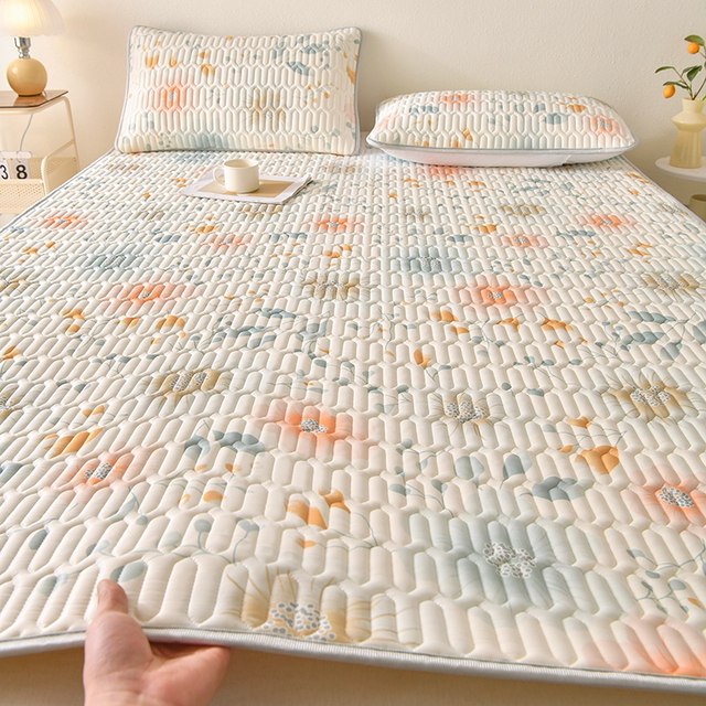 
Summer latex mat maternal and infant category A thickened ice silk mat 1.5m/1.8 bed washable air-conditioned mat can be customized