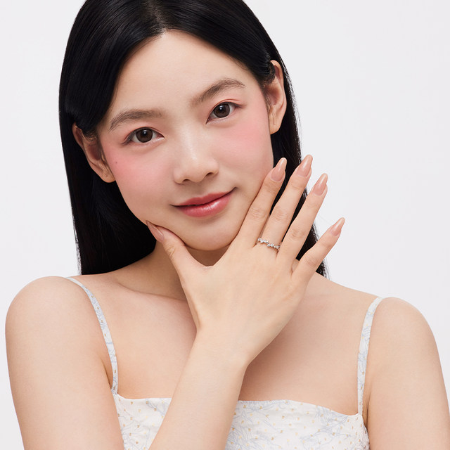 Catiro Meteor Secret Word Couple Ring 925 Silver High-end Sense Ring Birthday Goods Gift for Girlfriend