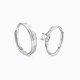 Cartilo Couple Ring 925 Silver Ring A pair of niche boys and girls birthday gifts
