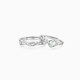 
Cartilo Acacia Branch Couple Ring 999 Silver Opening Ring A pair of birthday gifts for boyfriend and girlfriend