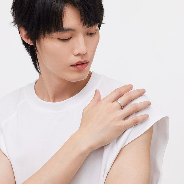 Cartilo Yu You are with you couple ring ring A pair of niche birthday gifts for girlfriend