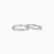 
Cartilo branch and vine dependence couple ring couple ring 929 silver circle anniversary gift for boyfriend and girlfriend
