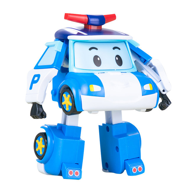 Poli Roy Roy Roy Royfire Fire Vehicle Ambrier Ambulance Children with Transformed Robot Toys