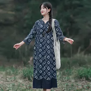 扎染蓝印花布 新人首单立减十元 22年5月 淘宝海外