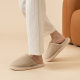 Men's cotton slippers autumn and winter indoor home use warm couple home floor non-slip plush cotton slippers winter