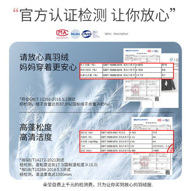 High-end mother winter short down jacket 2025 new middle-aged women's thick cotton jacket middle-aged and elderly 90 down jacket