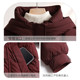 Mom's winter clothing, high-end brand down jacket, new middle-aged women's clothing, thickened cold-proof clothing, warm jacket for middle-aged and elderly people