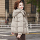 High-end brand mother hooded down jacket 2025 winter new style middle-aged women middle-aged and elderly foreign style warm thick coat