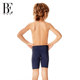 BE van der An children's swimming trunks boys' five-point pants professional training teenage boys' swimming trunks quick-working coach