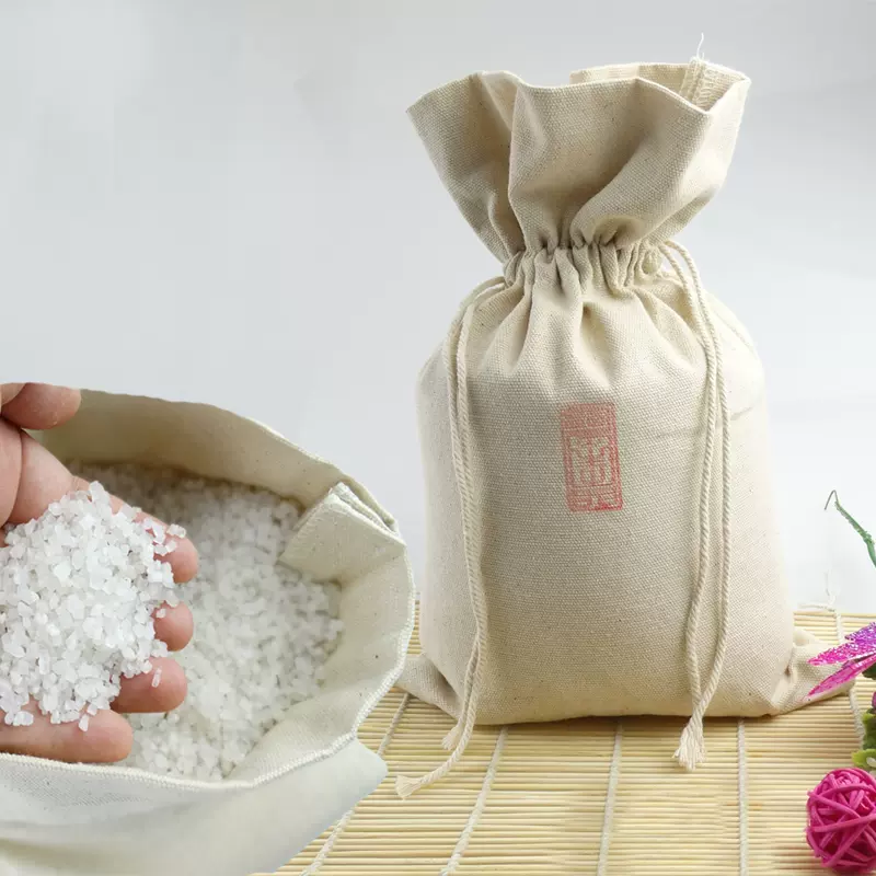 盐灸生小粒粗盐大粒天然海盐热敷盐家用暖宫大青
