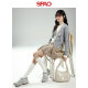 SPAO Korean new spring 2025 product Bear Woodie Women's Cardigan Sweater