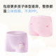 Nido Bear girls underwear children's pure cotton boxer shorts baby girl's boxer briefs for big children and girls without PP