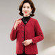 Mom Winter Developer Silk Cotton Inner Cotton Clothes Middle-aged and Elderly Ladies Wear Thickened Warm Small Cotton Jacket Coat