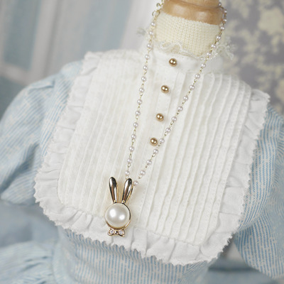 taobao agent Rabbit, long necklace, sweater, scale 1:3, scale 1:4