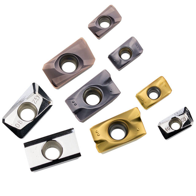 Milling blade blade hard alloy 1135apmt stainless steel CNC milling cutting cutter ceramic blade granules 1604 milling blade
