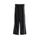 Plus size casual sports pants for women in autumn and winter new style fat sister mm high waist loose slimming drape wide leg floor mopping trousers