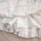 Sweet ruffled short skirt Female summer new big size fat MM is thin and versatile, pine tight waist anti -light skirt

