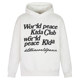 KTDA National Chao Basic Letter Couple Foaming Printing and Velvet Sweater Men and Women's Autumn Loose Loose Top