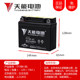 Tianneng motorcycle battery 12v maintenance-free dry storage battery 125 curved beam 12 volt 9a7a scooter universal