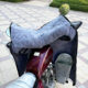 
125 straddle 150 motorcycle front windshield quilt with velvet, thickening and waterproof in winter, three-wheel straddle windproof quilt in winter