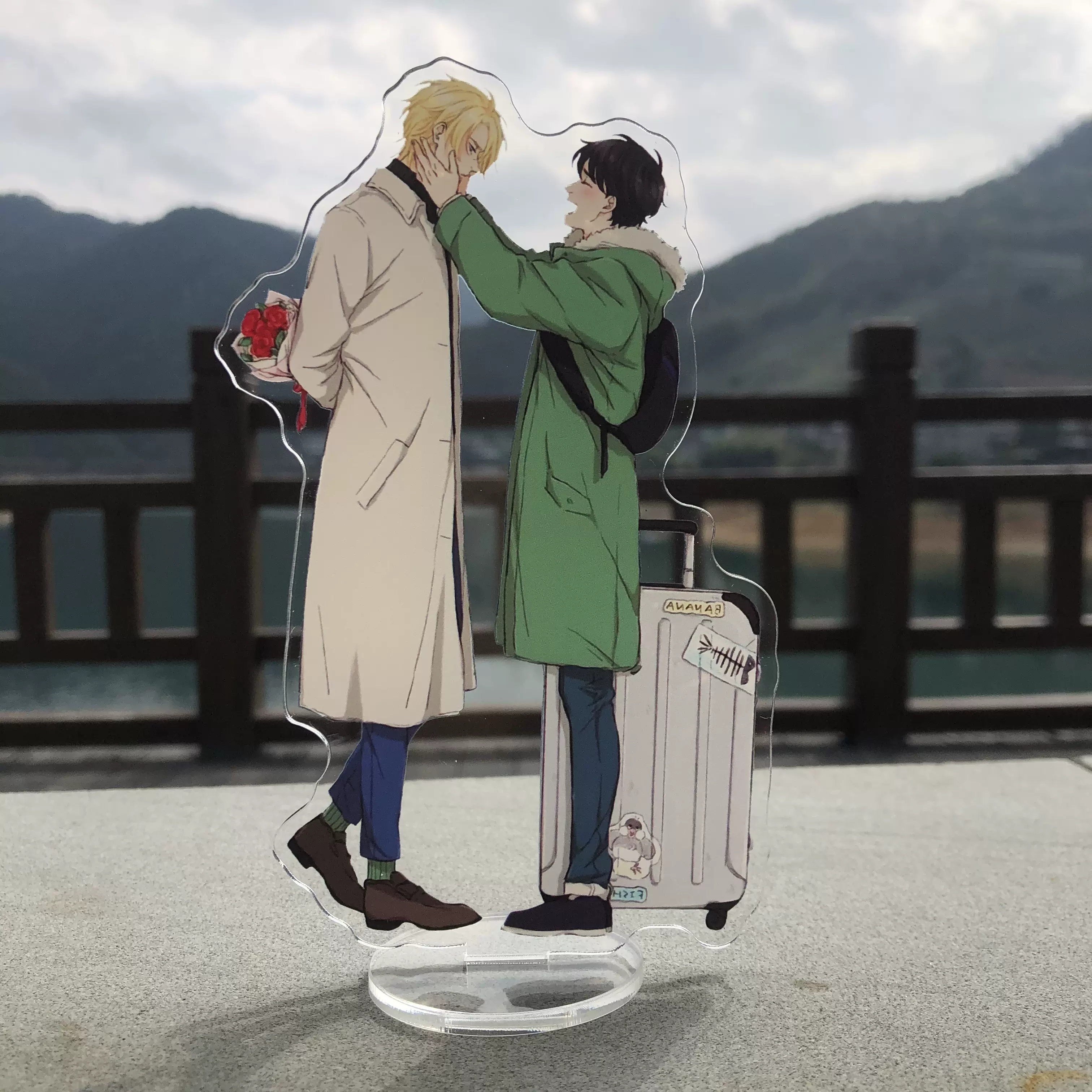 Banana Fish战栗杀机香蕉鱼亚修 林克斯奥村英二立牌亚克力