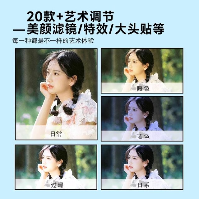 Retro digital camera portable CCD student party camera travel vlog entry card machine campus female gift