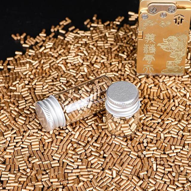 Fighting lighter Fire Stone Lang Sheng suitable for Zippo's Zippo soft fire stone granules coal and oil lighter accessories cotton core