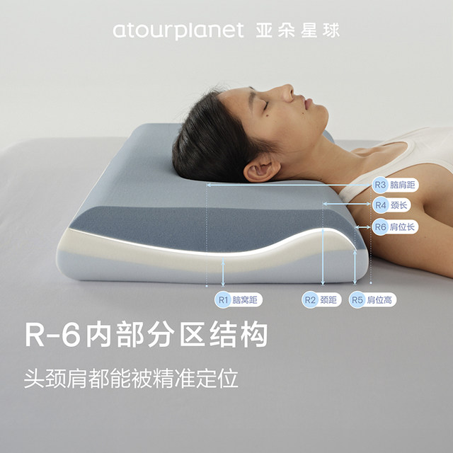 Atour Planet Deep Sleep Pillow Pro3 Pillow, Cervical Support, Sleep Aid, Memory Foam Pillow Core, Pillow Cover, Adult Gift