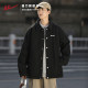 Huili jacket men's lapel jacket thickened spring and autumn 2024 new trendy handsome long-sleeved shirt baseball suit