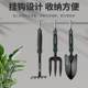 Gardening tools, small shovel, rake, household flowers, dig land, grow vegetables, beach, sea rushing set, succulent potted plant