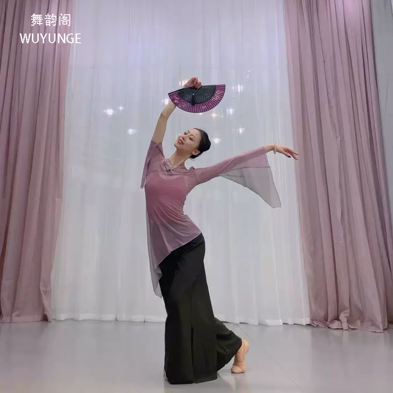 舞韵阁古典舞练功服女现代民族舞蹈服装中国风身韵