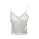 La Chapelle beautiful back lace small suspender vest for women in summer, outside, inside, chest pad integrated base V-neck top
