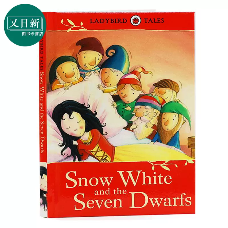 瓢虫童话故事系列白雪公主和七个小矮人英文原版ladybird Tales Snow White And Seven Dwarfs 儿童绘本图画书