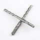 Impact drill bit, electric hammer drill bit, square handle, four pits, round handle, two slots, extended through-wall concrete opening drill 6mm-12mm