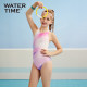 
WATERTIME children's swimsuit girls' one-piece boxer briefs professional training swimming pool special equipment sports