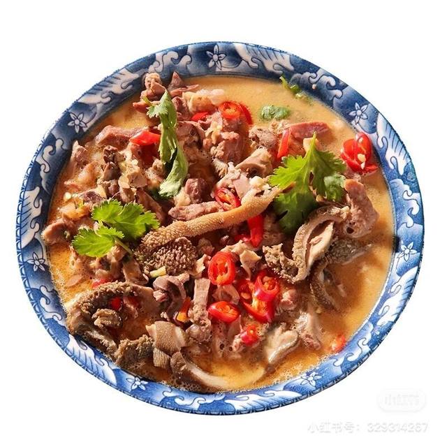 Halal haggis Laoma Muxi original haggis soup 258g Inner Mongolia specialty fully cooked haggis hot pot ready-to-eat snacks