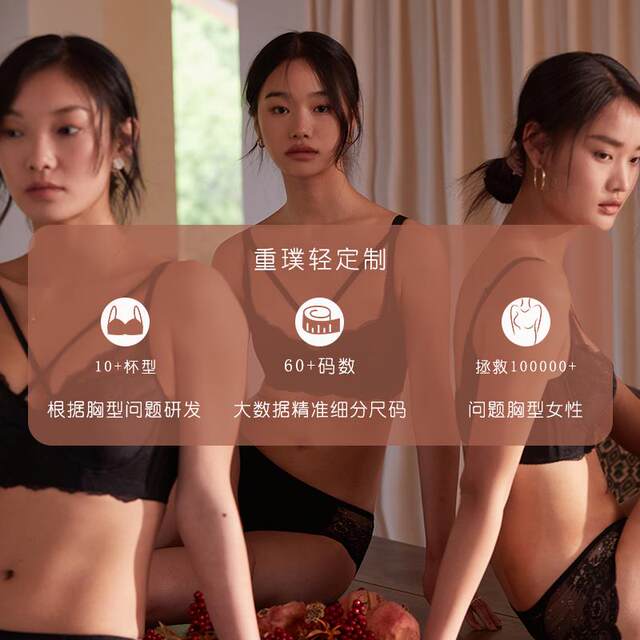 Zhongpu Adjustable Underwear Women's Thin Top-up Anti-Sagging Big Breasts Show Small Push-up Cross Shoulder Straps Sexy Bra Summer